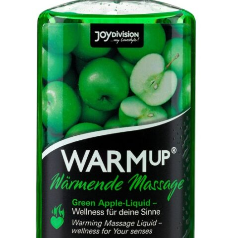 Líquido de massagem WARMup Green Apple