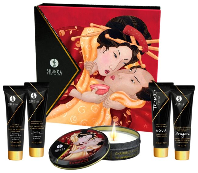 O Kit Secreto da Geisha Morango Espumante