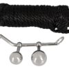 Plugs vaginais/anais e uma corda de bondage de 10 m