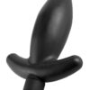 Plug anal em forma de cone com base larga