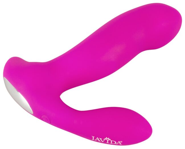 o vibrador de calcinha com formato anatomicamente perfeito mima discretamente a vagina e o clitóris ao mesmo tempo