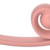 Agora ergonomicamente curvado de forma ideal para estimulação adicional do ponto G!Inovador duo vibrador Snail Vibe Curve para estimulação simultânea da vagina